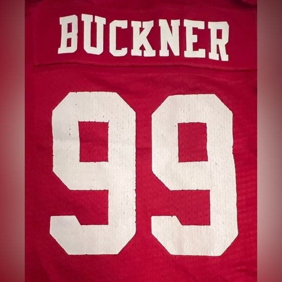 DeForest Buckner San Francisco Forty Niners NFLPA Peo Line Jersey - Picture 3 of 13